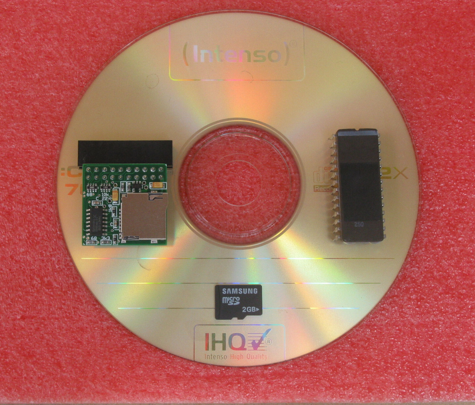 ACORN BBC MICRO MODEL B MASTER 128 MMC TYPE SOLID STATE DRIVE + CAPACITOR KIT