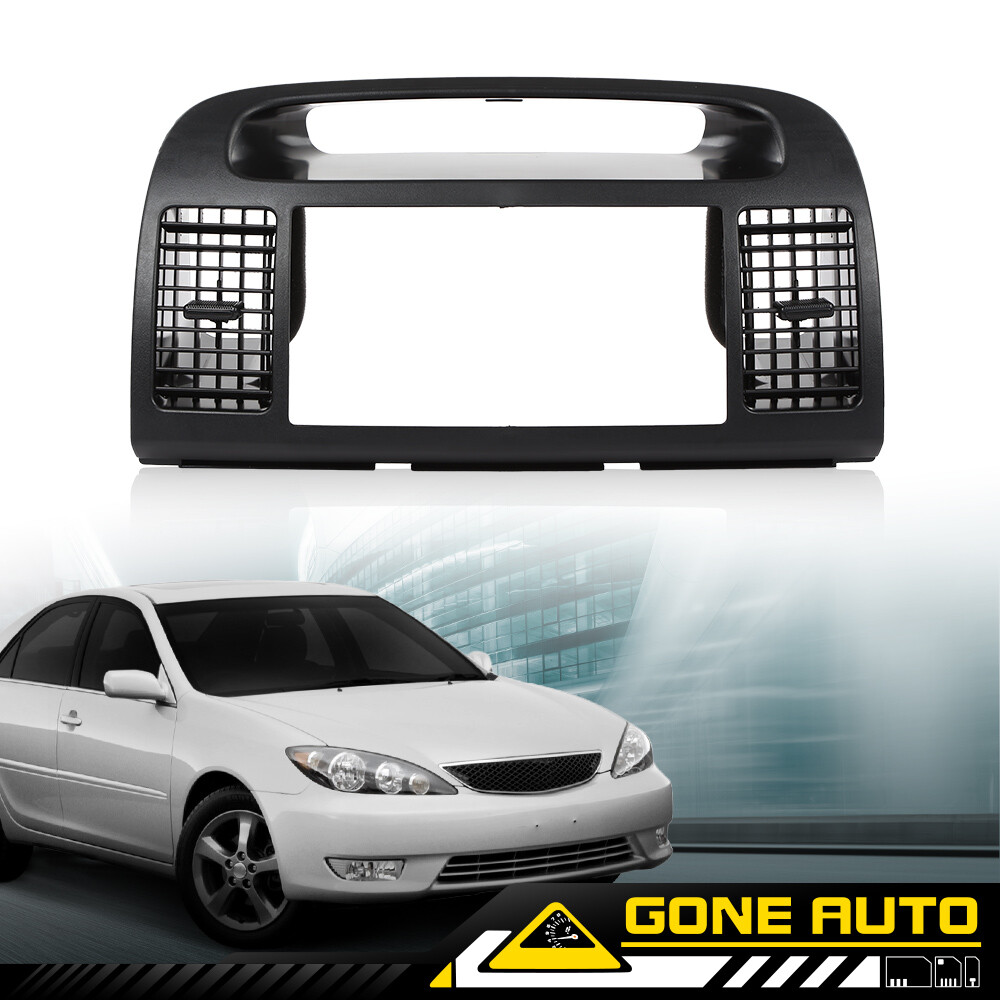Fit For Toyota Camry 02-06 Center Dash A/c Vents Radio Stereo Trim Bezel Black