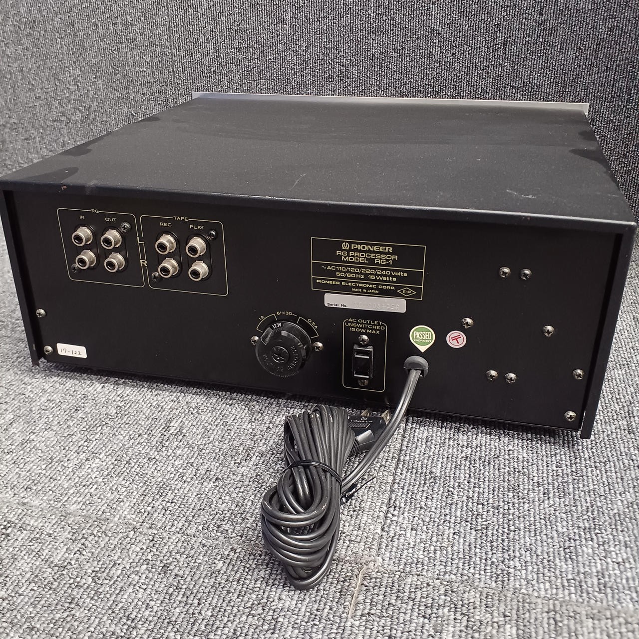 Pioneer RG-1 Dynamic Processor Audio Studio Gear Used from japan
