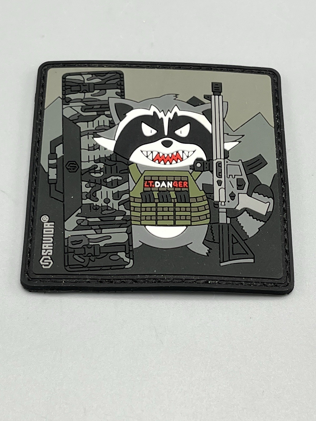 Savior Equipment 3D Morale PVC Hook Loop Patch - Trash Panda Lt Dan Danger