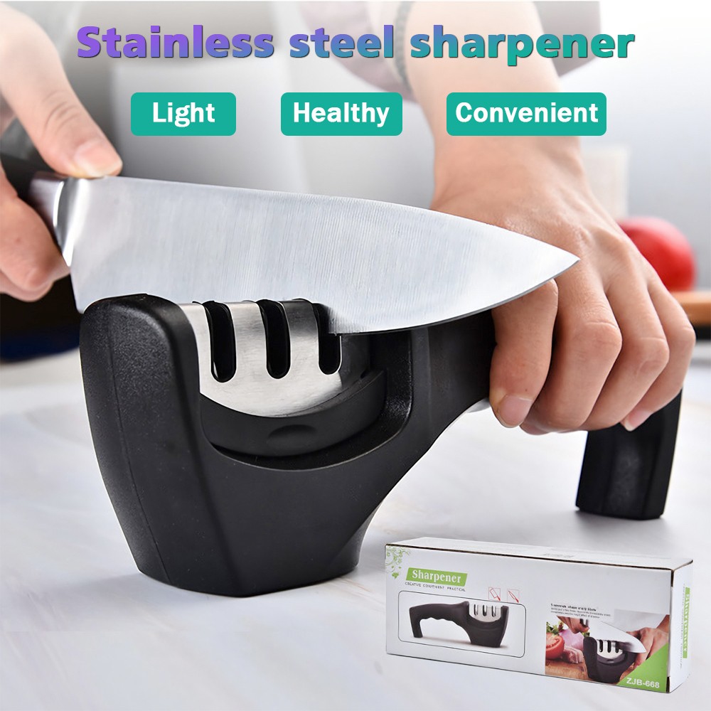 Profi Knife Sharpener 3/4 Stage Knives Sharpener for Quick Sharpening Polishing