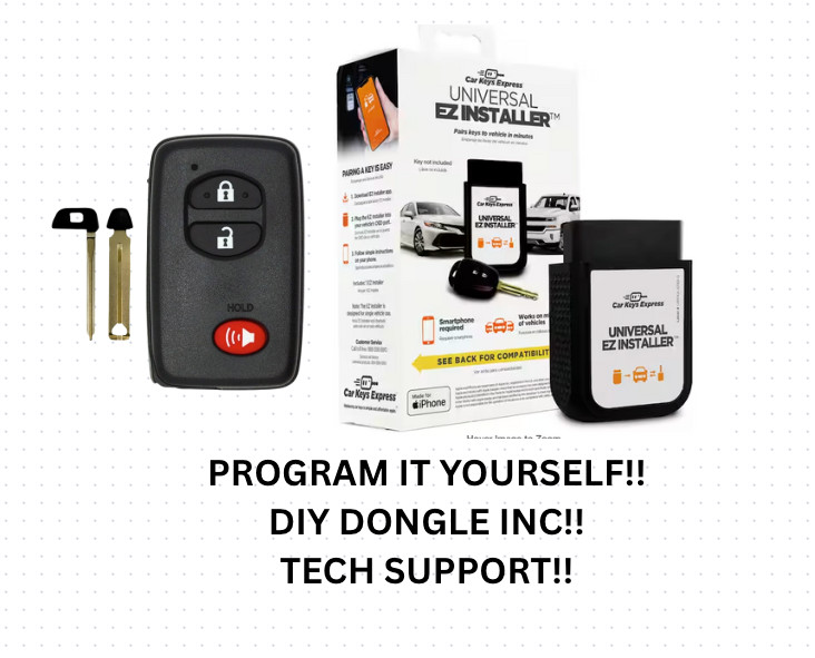 DIY Oem Virgin Factory 2010-2019 Toyota 4Runner Smart Key HYQ14ACX TOOL INCLUDED