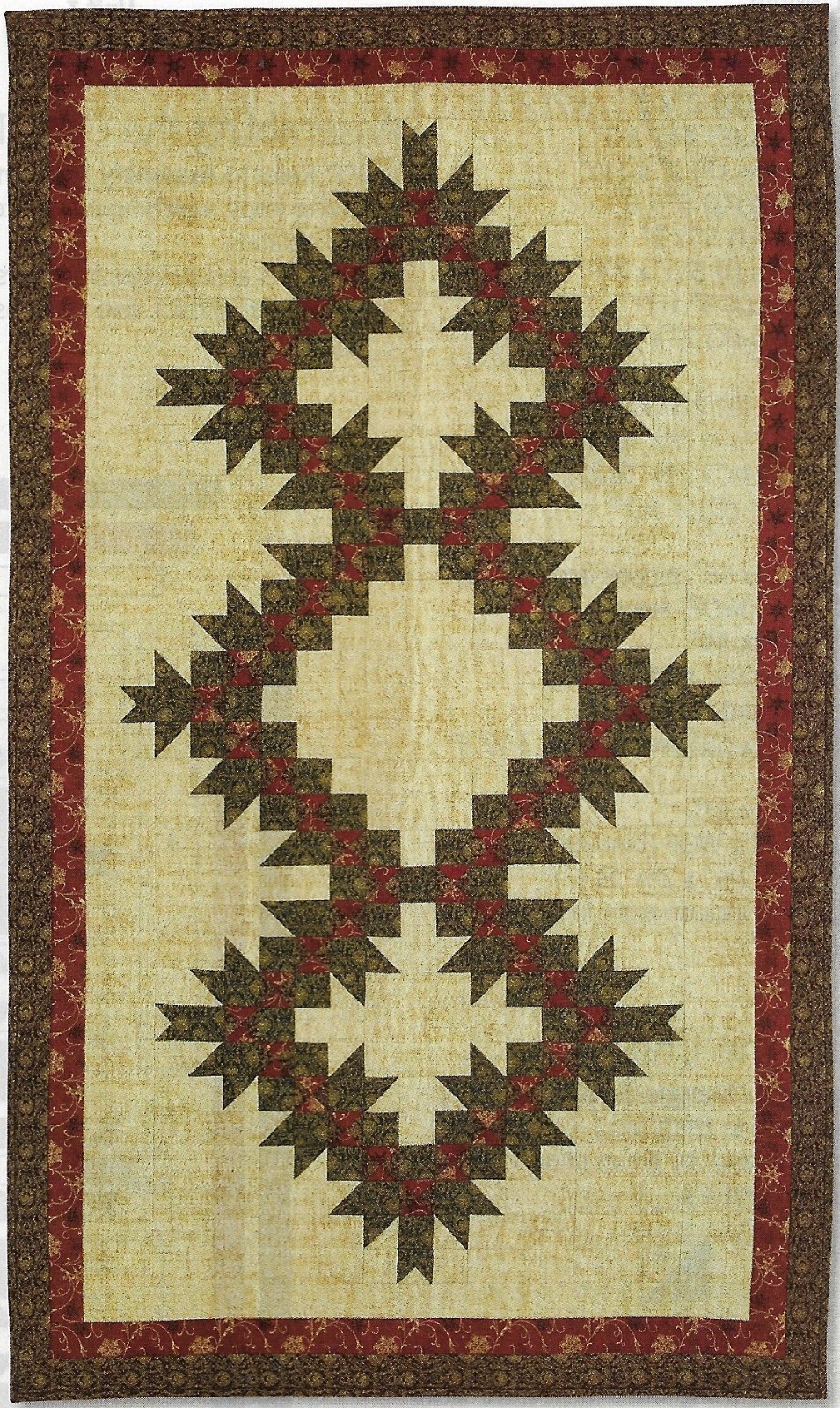 Buon Natale Wall Quilt quilting pattern instructions
