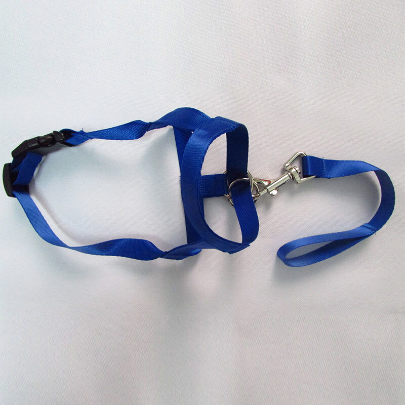 Puppy Pet Dog Muzzle Head Mouth/Nose Stop Pulling Strap Training Lead Leash _A ╏