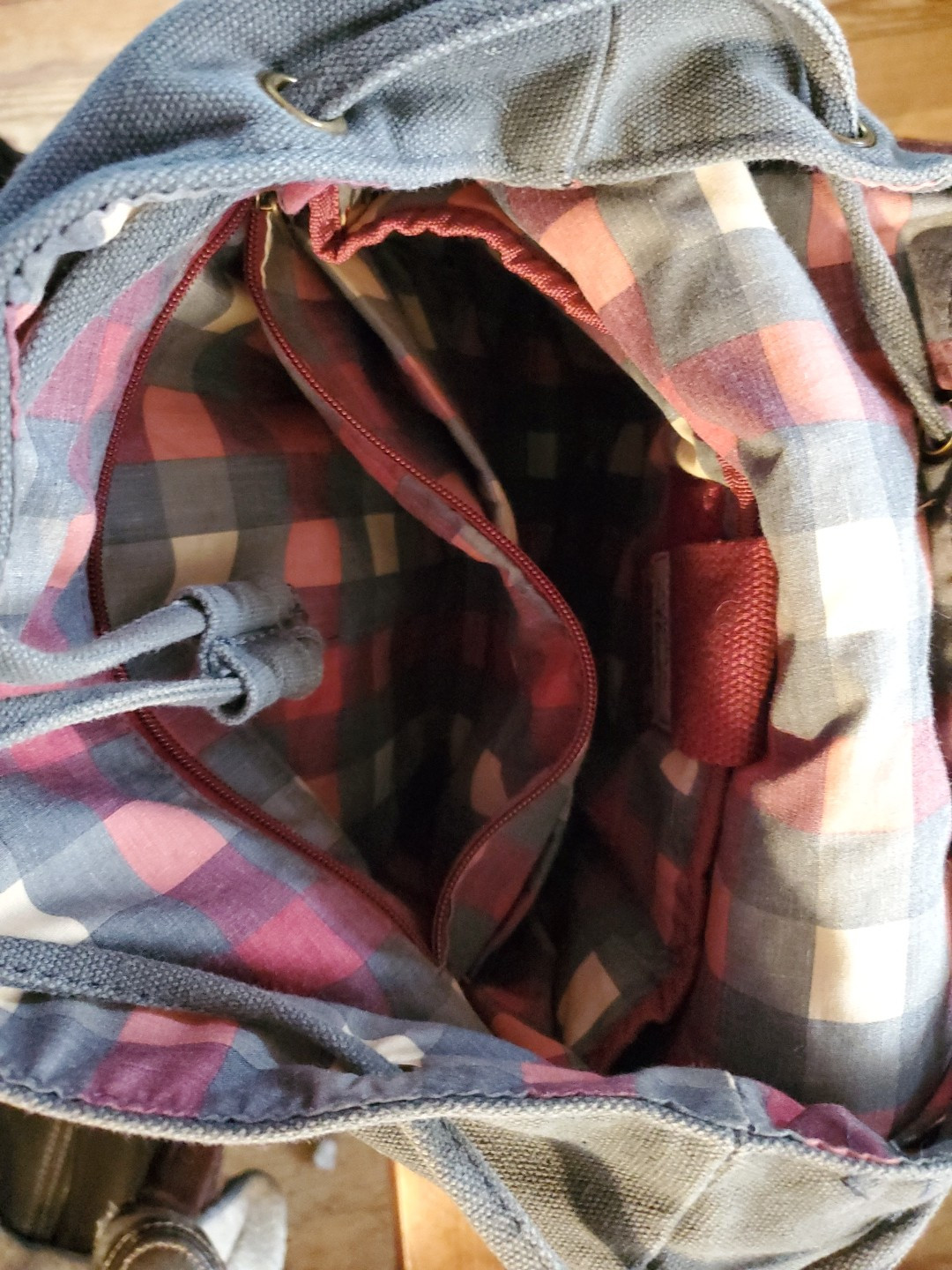 G.H. Bass &Co. hiking backpack/ bookbag/17”