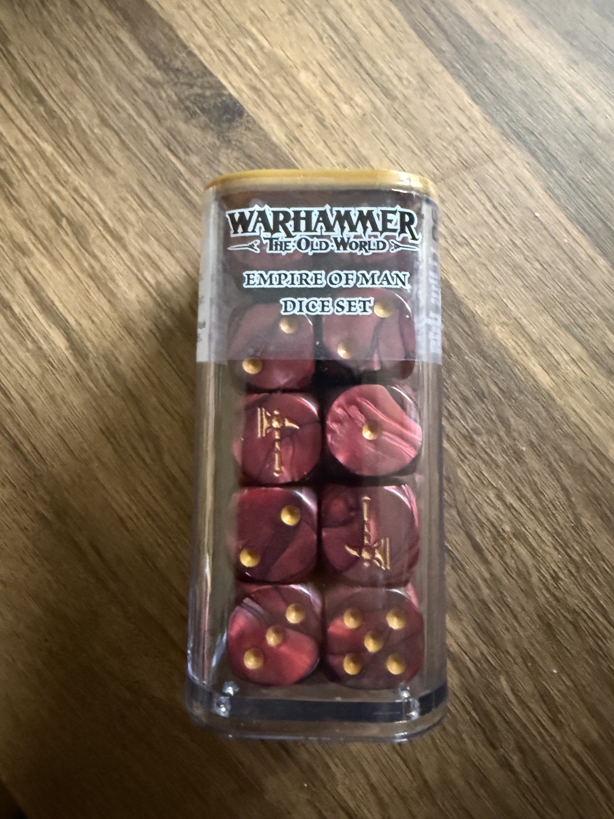 Warhammr Empire Of Man 20 Dice - NEW - The Old World Games Workshop FREE POSTAGE