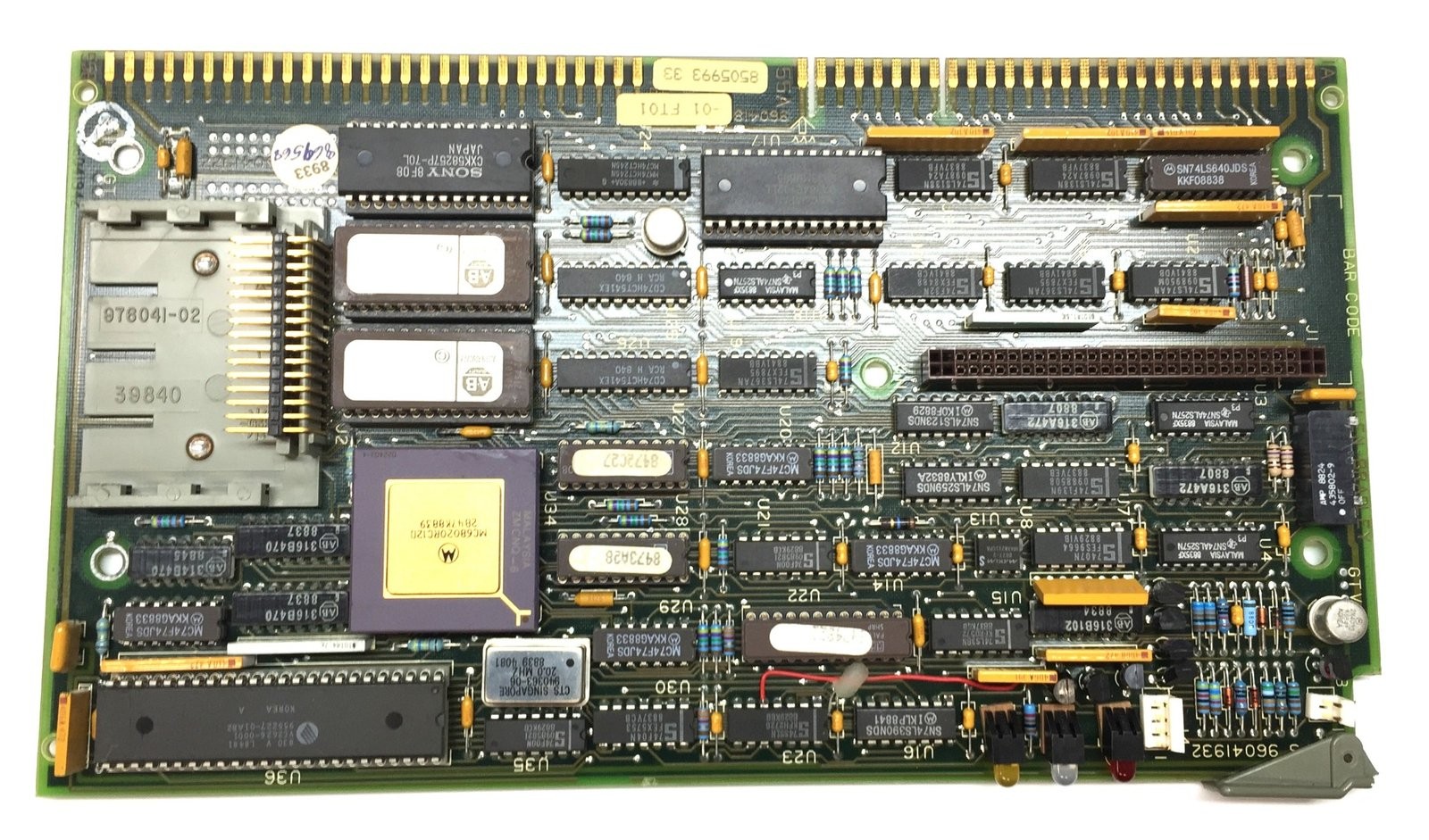 Allen-Bradley PCB Circuit Board 96041932 (960418-01/E960418) USED