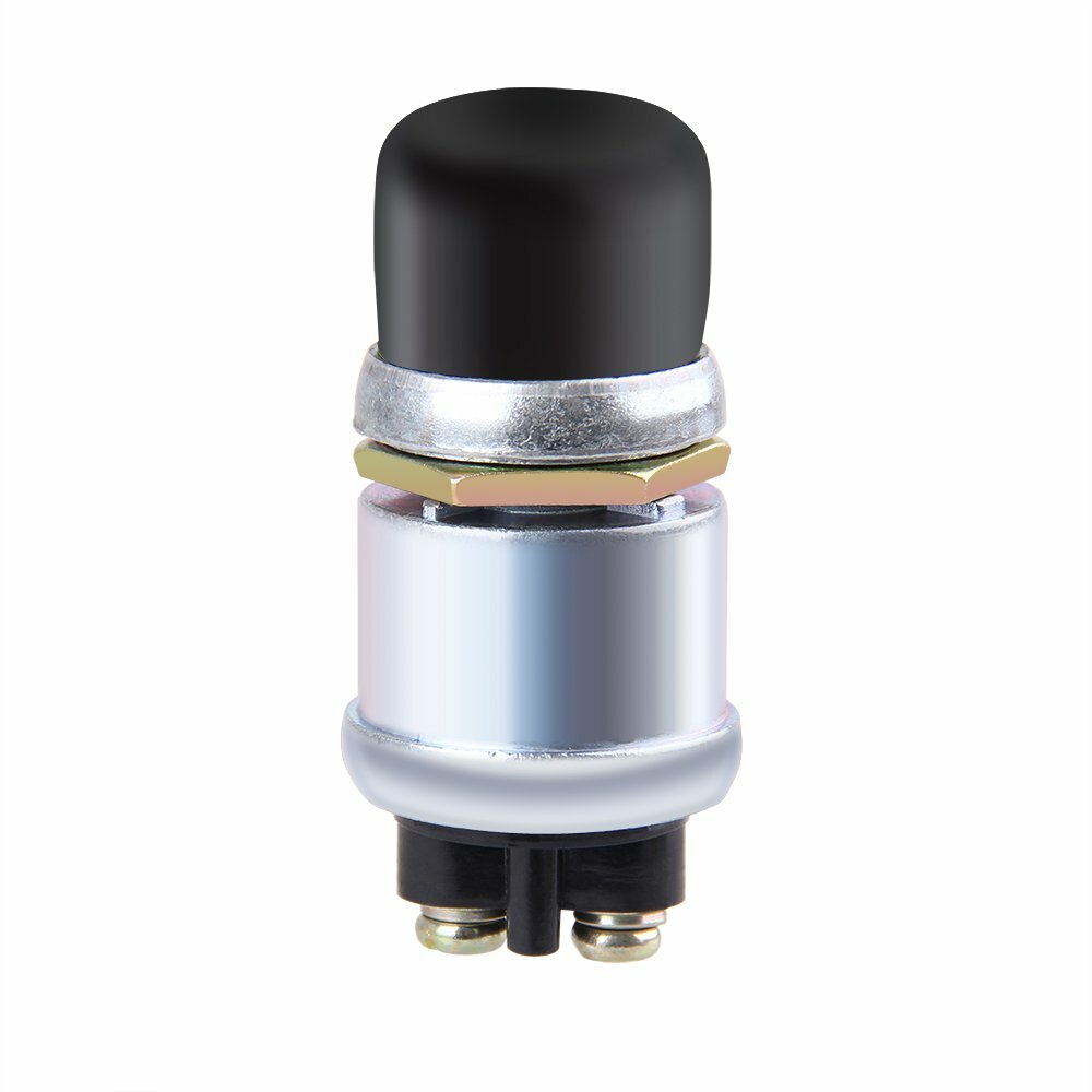 2x 50A Push Button Momentary Starter Ignition Switch On-Off SPST 12V For Marine