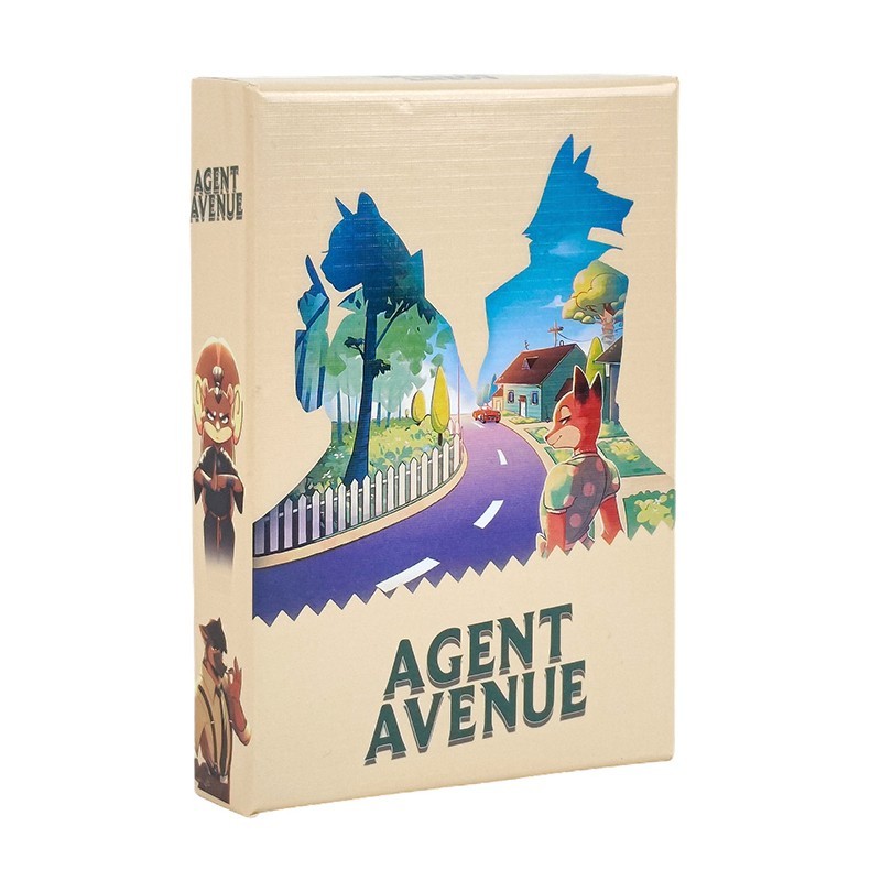 Agent Avenue Board Game Nerdlab Games New Sealed Christian Kudahl FREE SHIPPING*