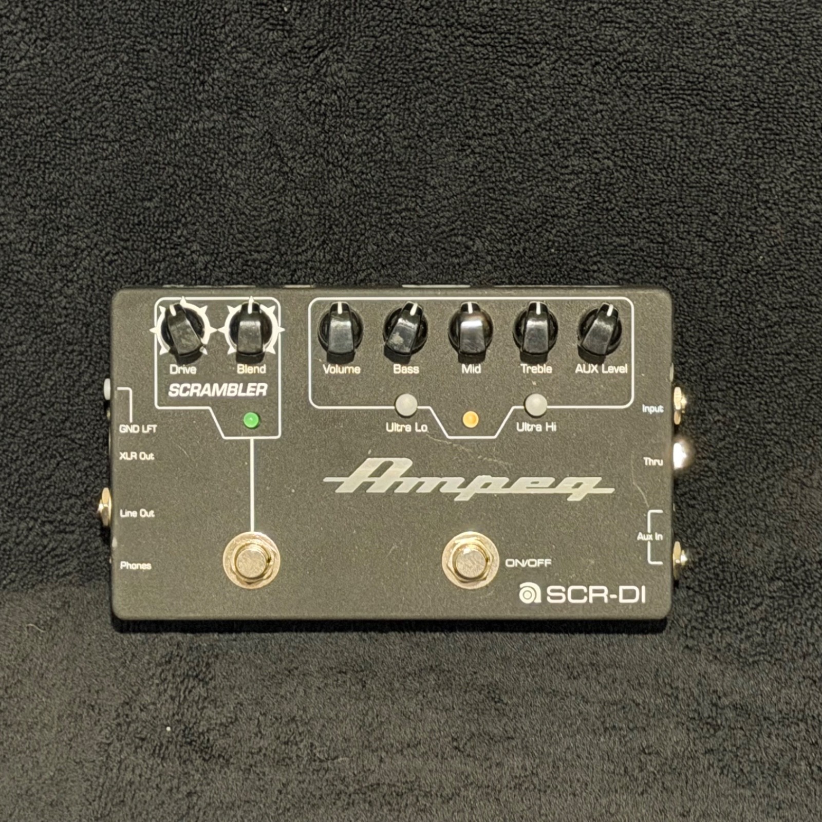 Ampeg SCR-DI Bass Preamp with Scrambler Overdrive Pedal