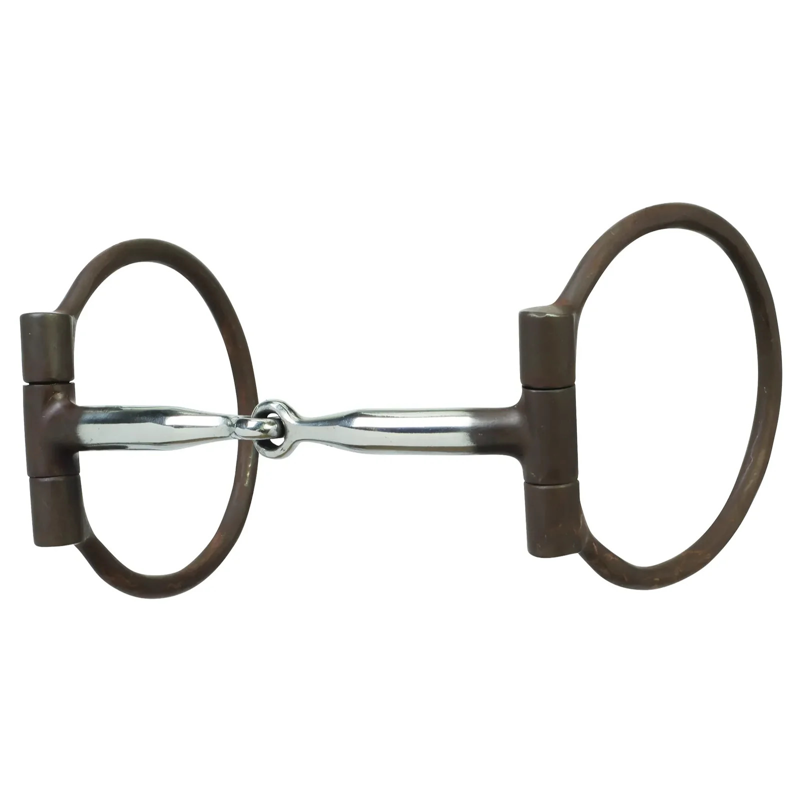 Weaver Leather All Purpose Offset Dee Bit - 5” Sweet Iron Snaffle with Copper