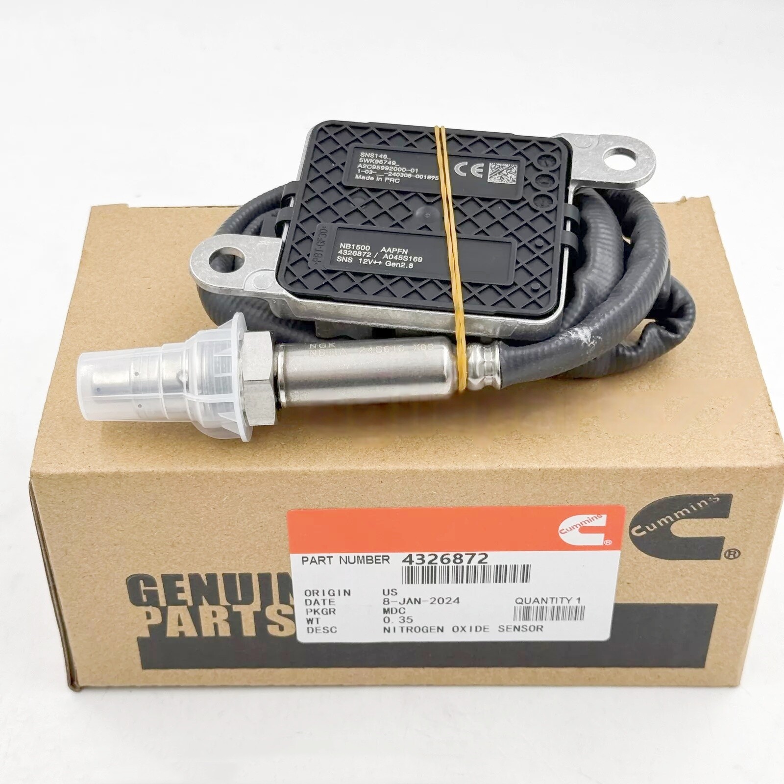 NEW 4326872 For Cummins 4326872RX OEM Nitrogen Oxide Sensor NOX Fast Delivery