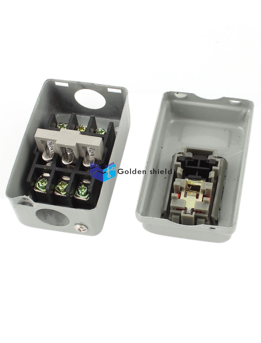 CBSN-315 ON/OFF 3 Phase Self-Locking PowerPushButton Switch AC 380V 15A 2.2KWKd