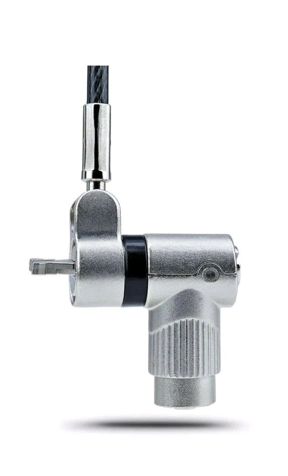 StarTech.com 3-in-1 Universal Laptop Lock 6.6ft, Master Keyed Locking Cable