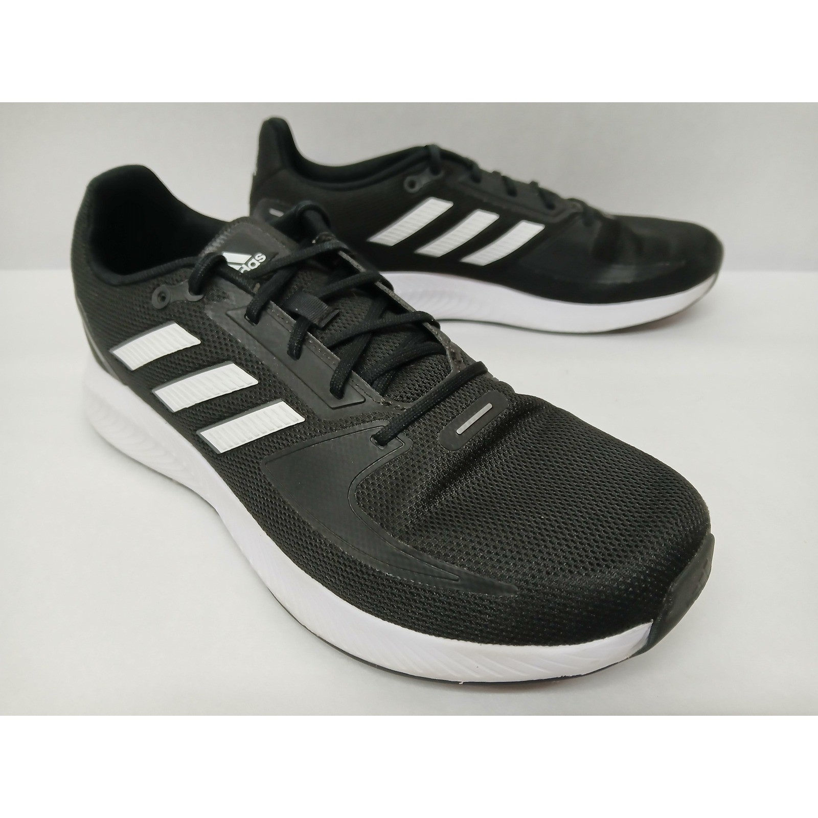 Adidas Men's Run Falcon 2.0 Running Shoes FY5943 Core Black White Gray Sz 11