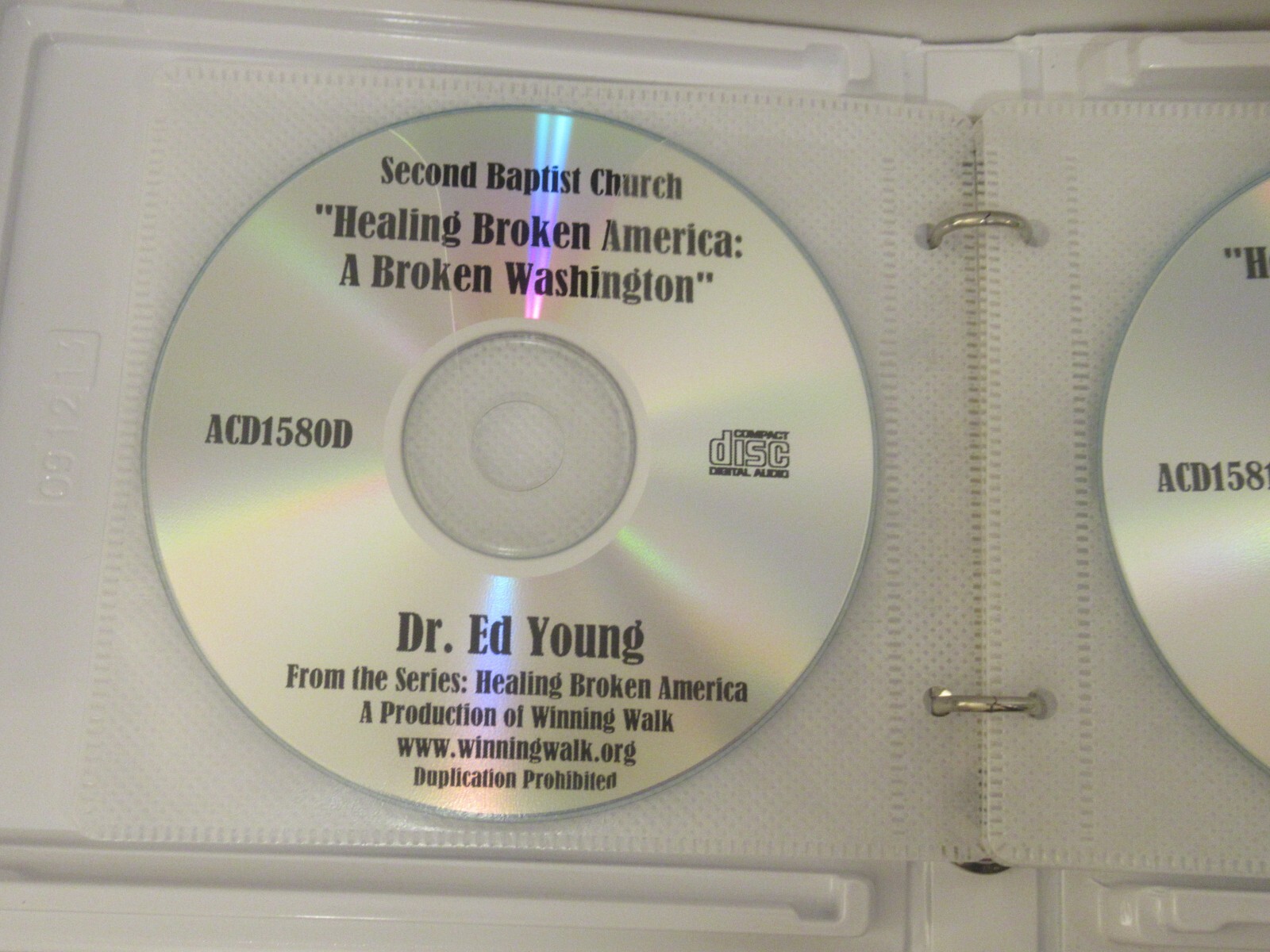 Dr. Ed Young - Healing Broken America (CD) 6-Disc Set