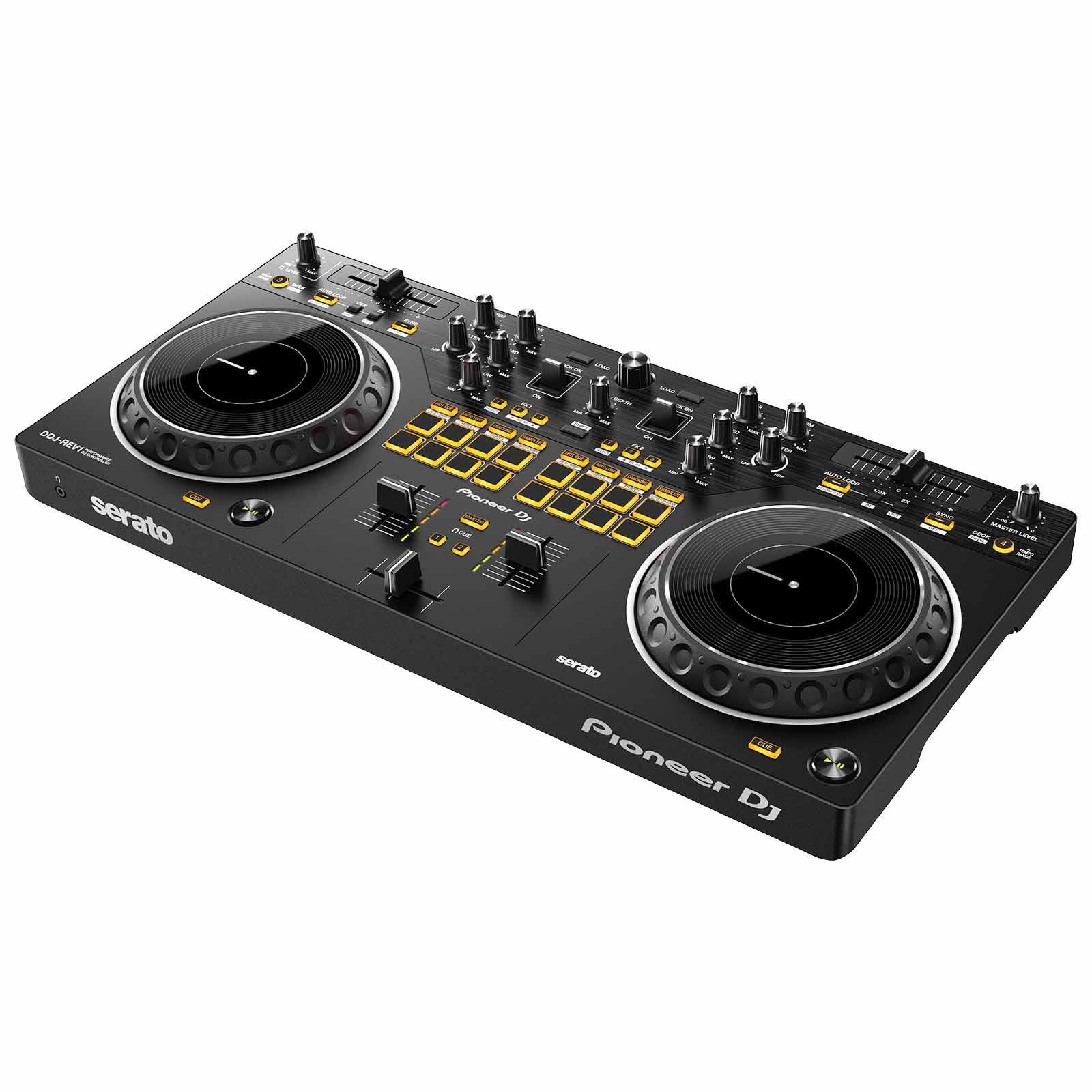 Pioneer DJ DDJ-REV1 Scratch Style 2-Channel DJ Controller w Soft Case