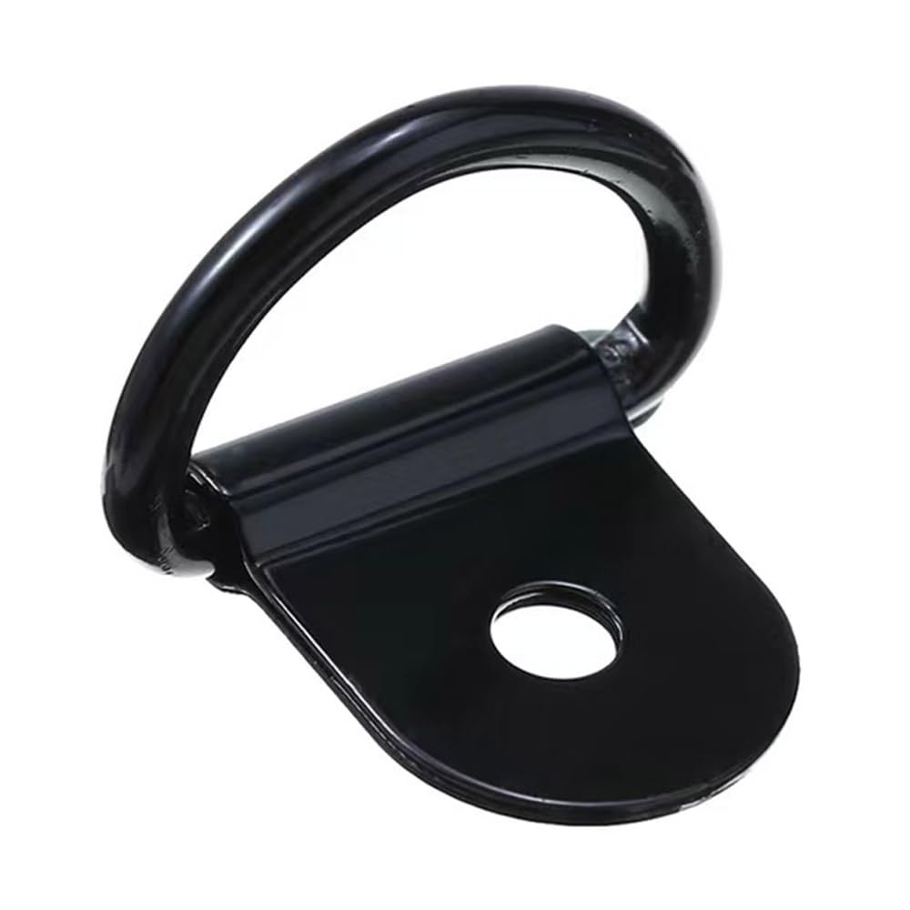 18Pcs Black D Rings Anchor Lashing Ring, D-Ring Tie Downs, for Car Truck Trailer