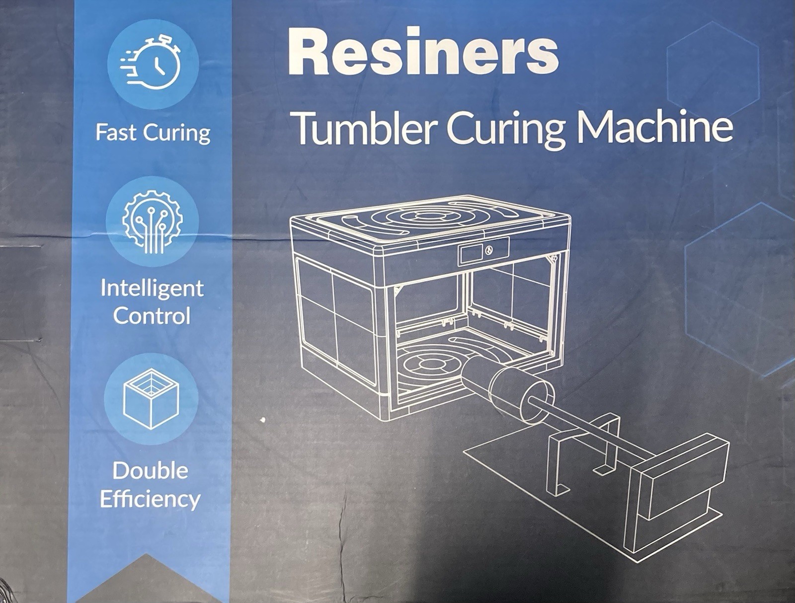 Resiners Tumbler Curing Machine