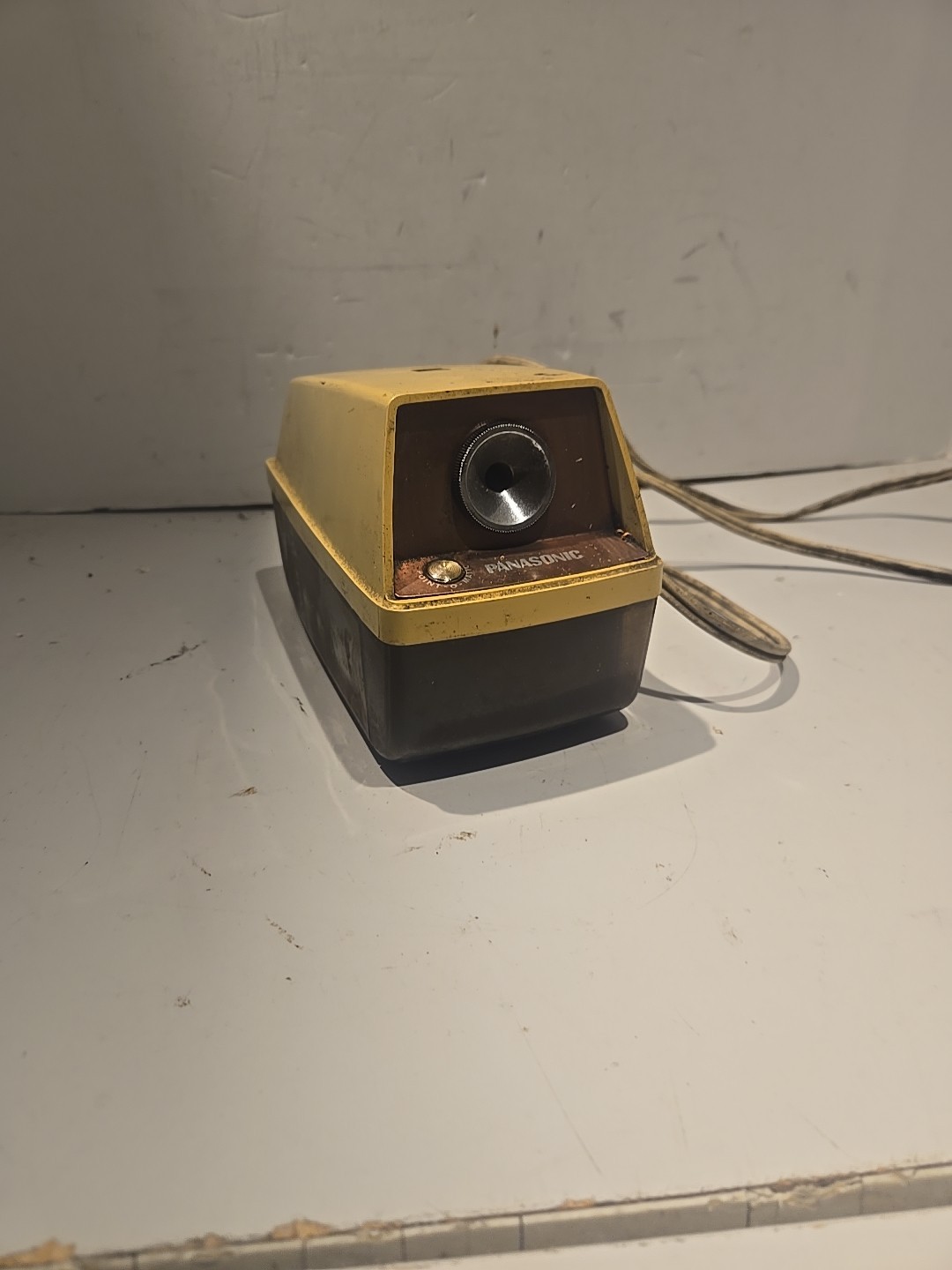 Vintage Panasonic Electric Pencil Sharpener Model No. KP-8A Works Great