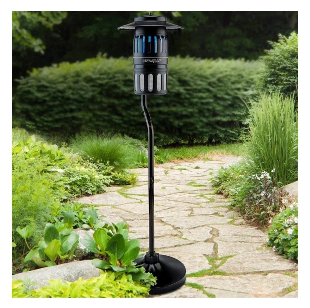 Insect Trap Dynatrap Model DT1200SR With Stand Base And Pole Electric 1/2 Acre