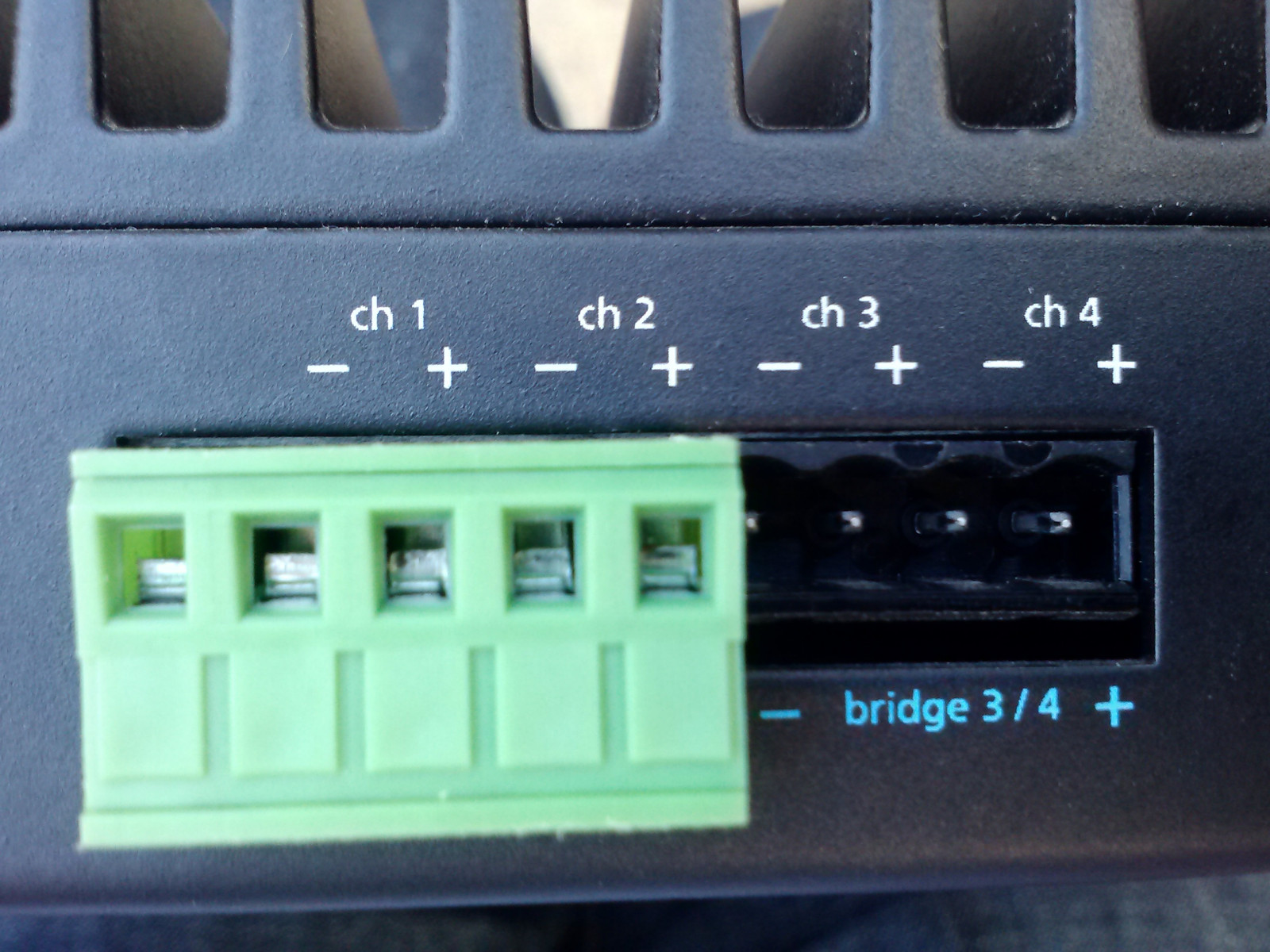 5-Pin Speaker / Power Plug ARC AUDIO Amplifier Processor