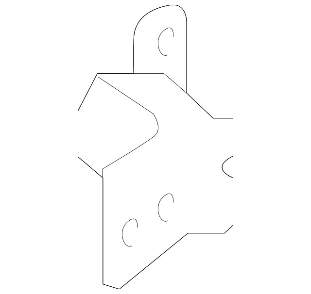 Genuine Nissan Door Hinge 82401-7S000