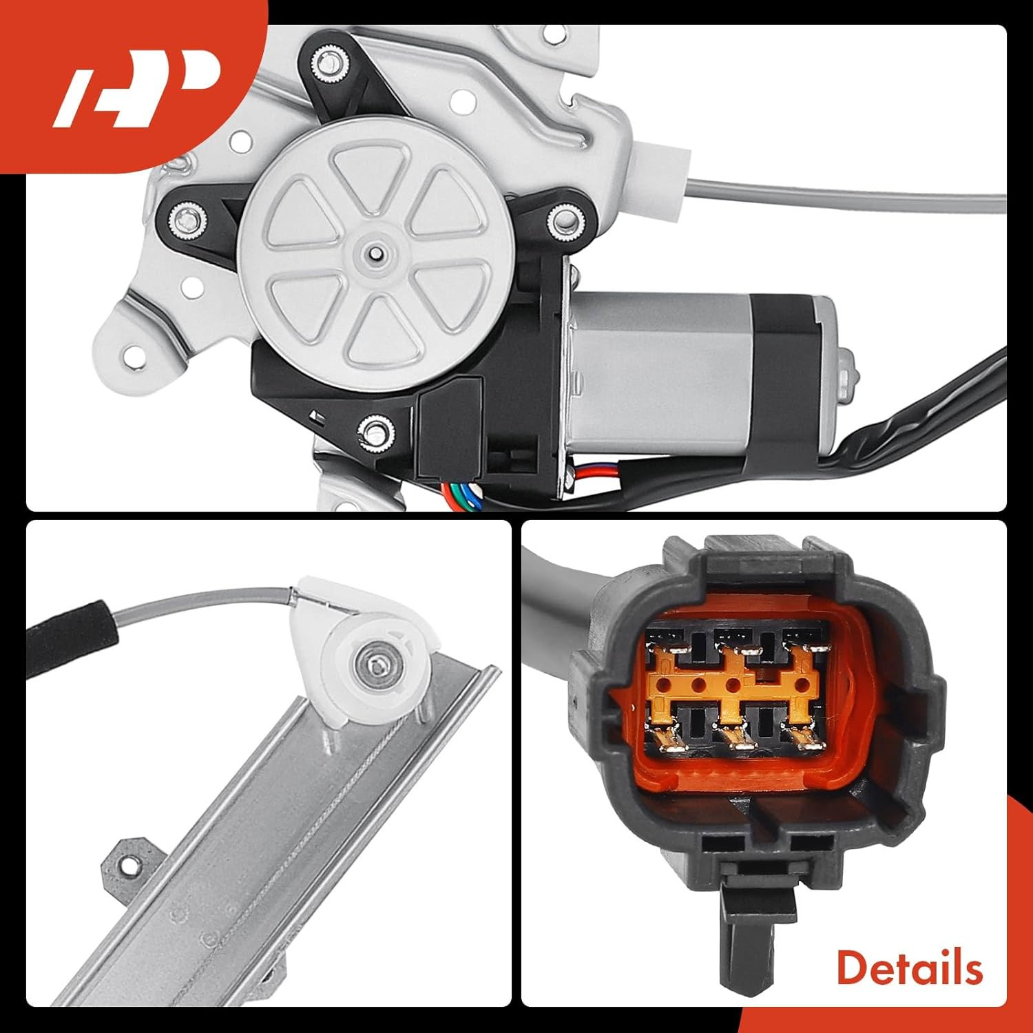 Front Left Power Window Regulator w/ Motor 2007-2013 Nissan Versa Tiida