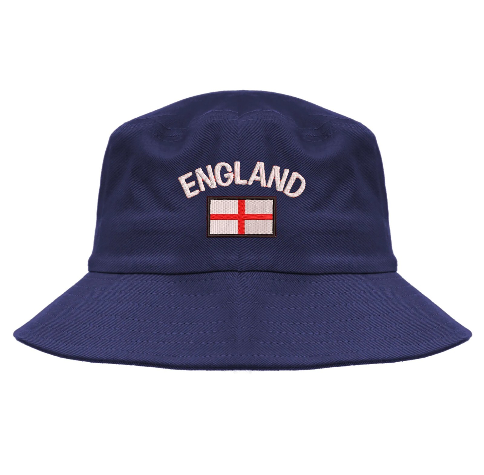 England flag embroidered bucket hat, National flag embroidered bucket hat!