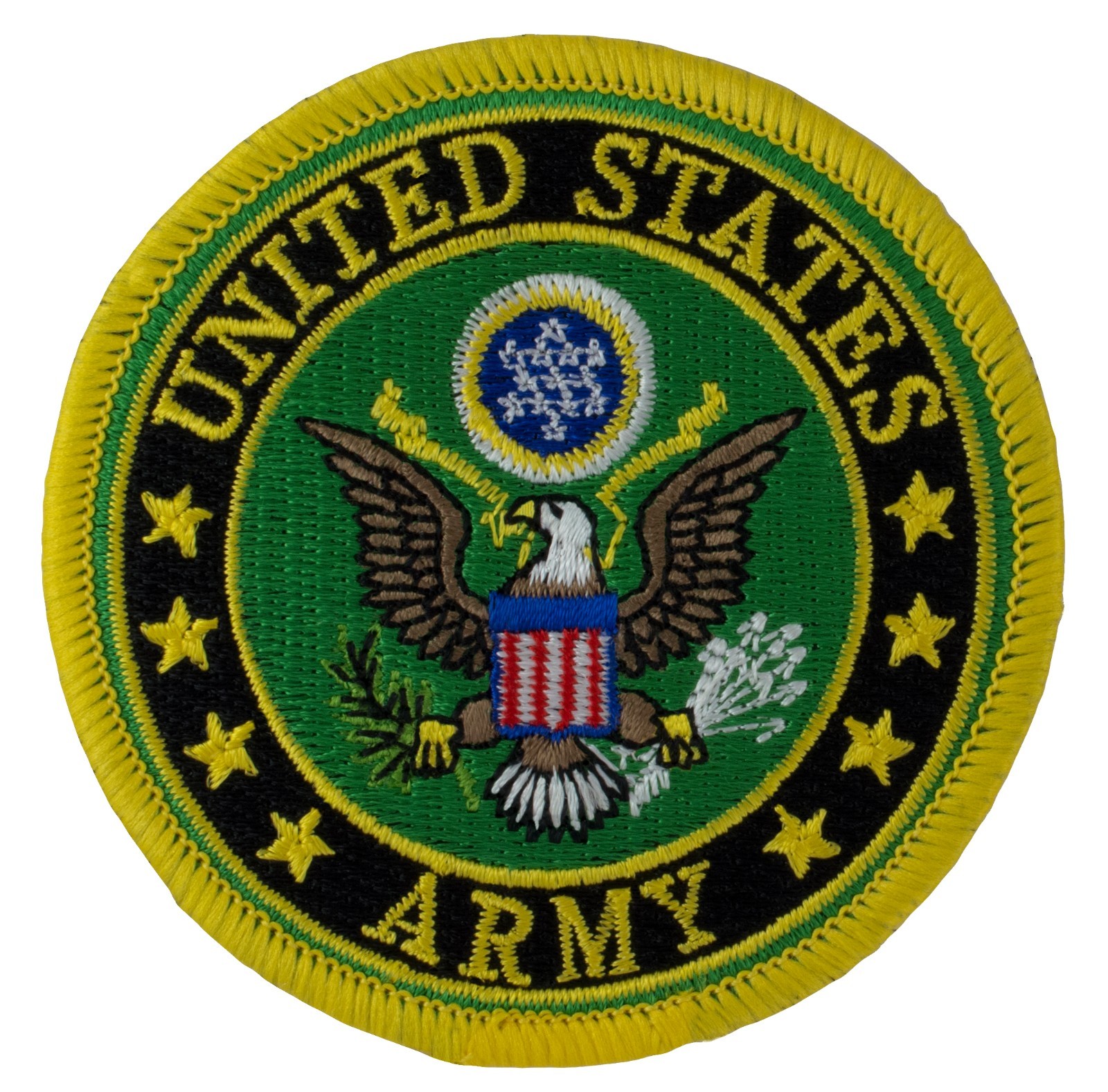 United States Army Embroidered Patch (002) 3" Round Embroidered Patch 66304