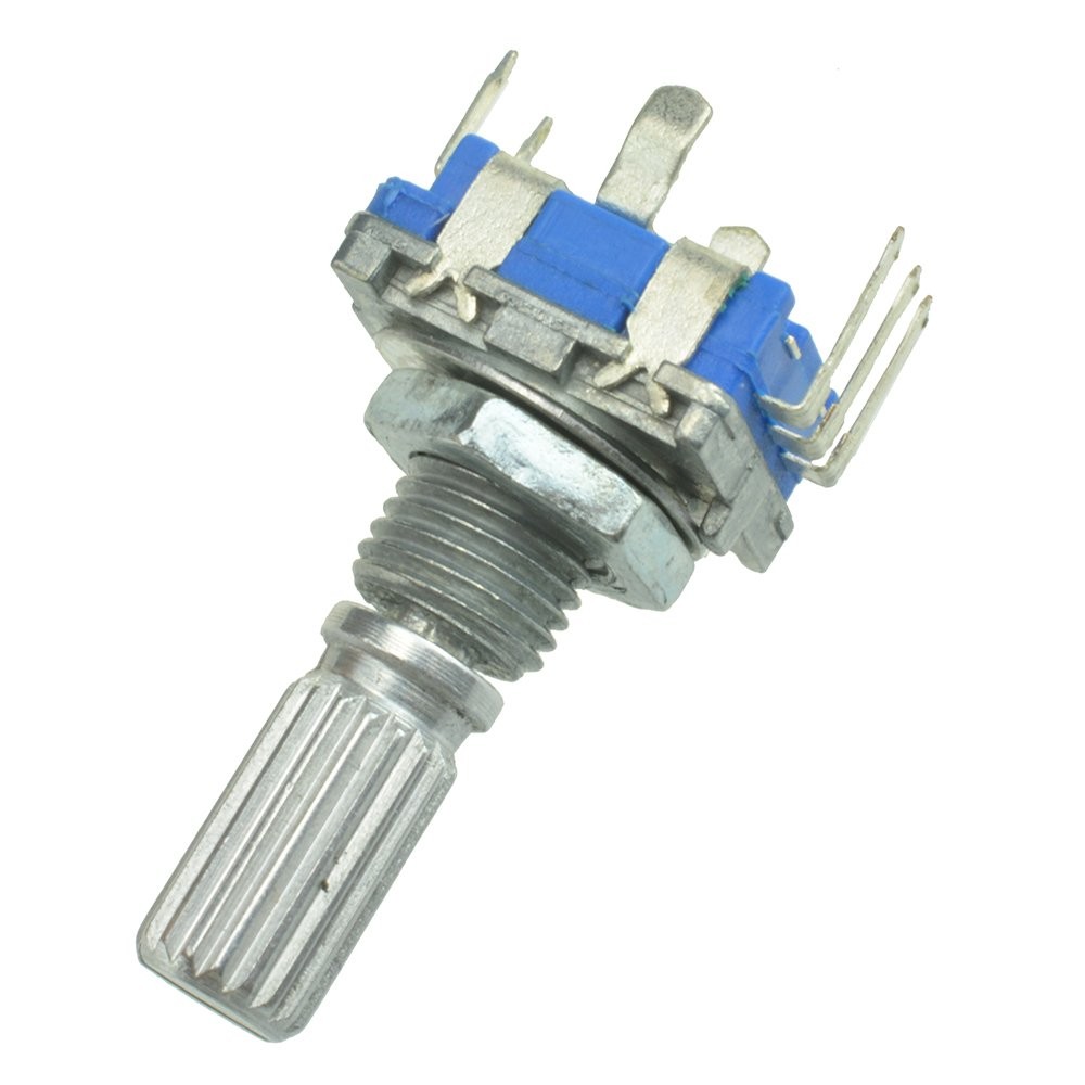 5pcs Rotary encoder with switch EC11 Audio digital potentiometer 20mm handle