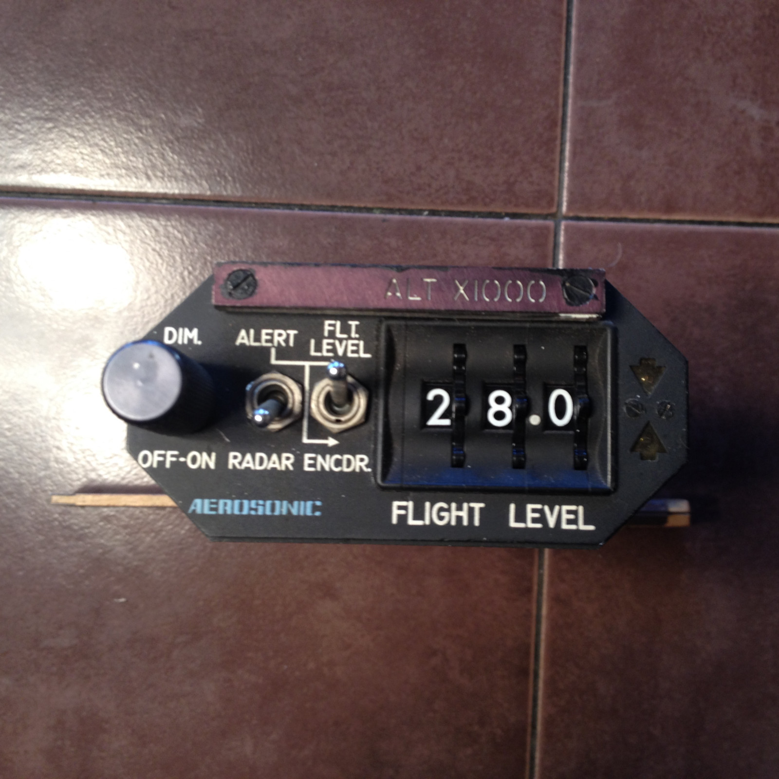 Aerosonic Radar Altitude Alert   79010-0116,  0' to 62,000',