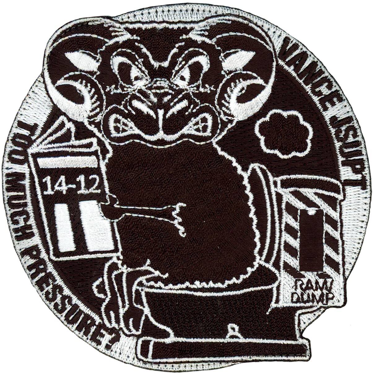 USAF VANCE SPECIALIZED UNDERGRADUATE PILOT TRAINING CLASS 2014-12 PATCH - BLACK