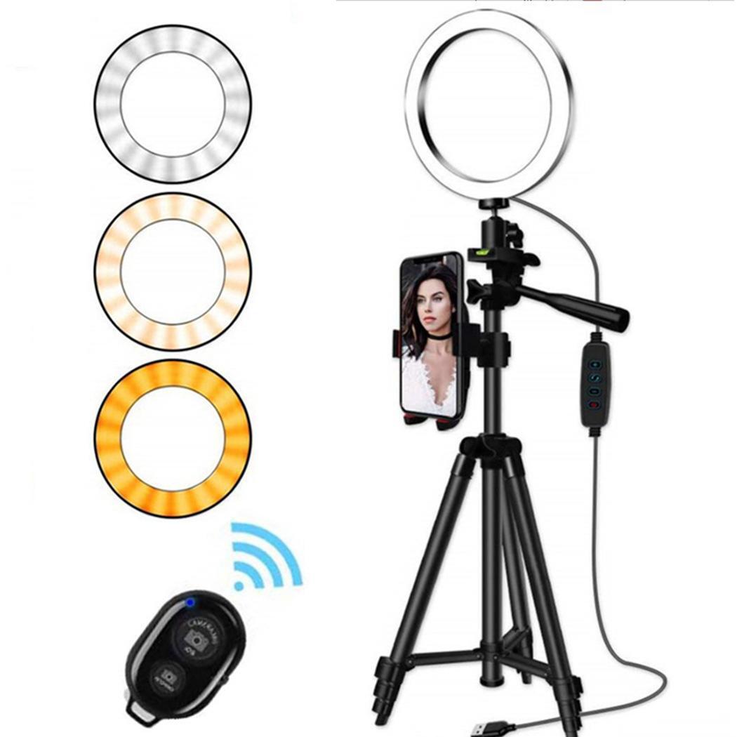 26cm LED Ring Fill Light Studio Photo Video USB Dimmable Lamp WITHOUT Tripod