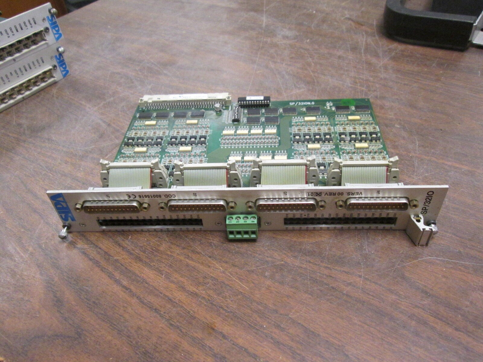 SIPA I/O Module SP/32IO *Cracked Bracket* Used