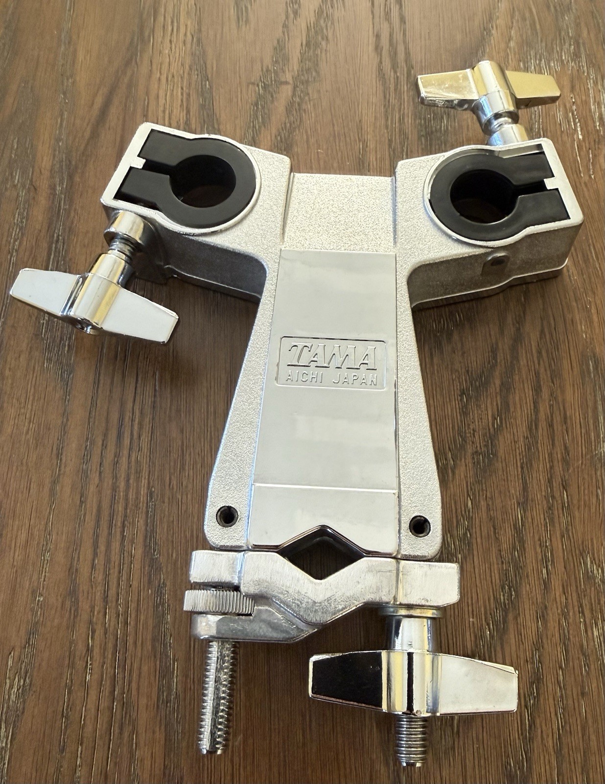 Tama Drum 693 Triple Holder Mount Japan 80s For Cymbal Or Rack Tom Free Shipping