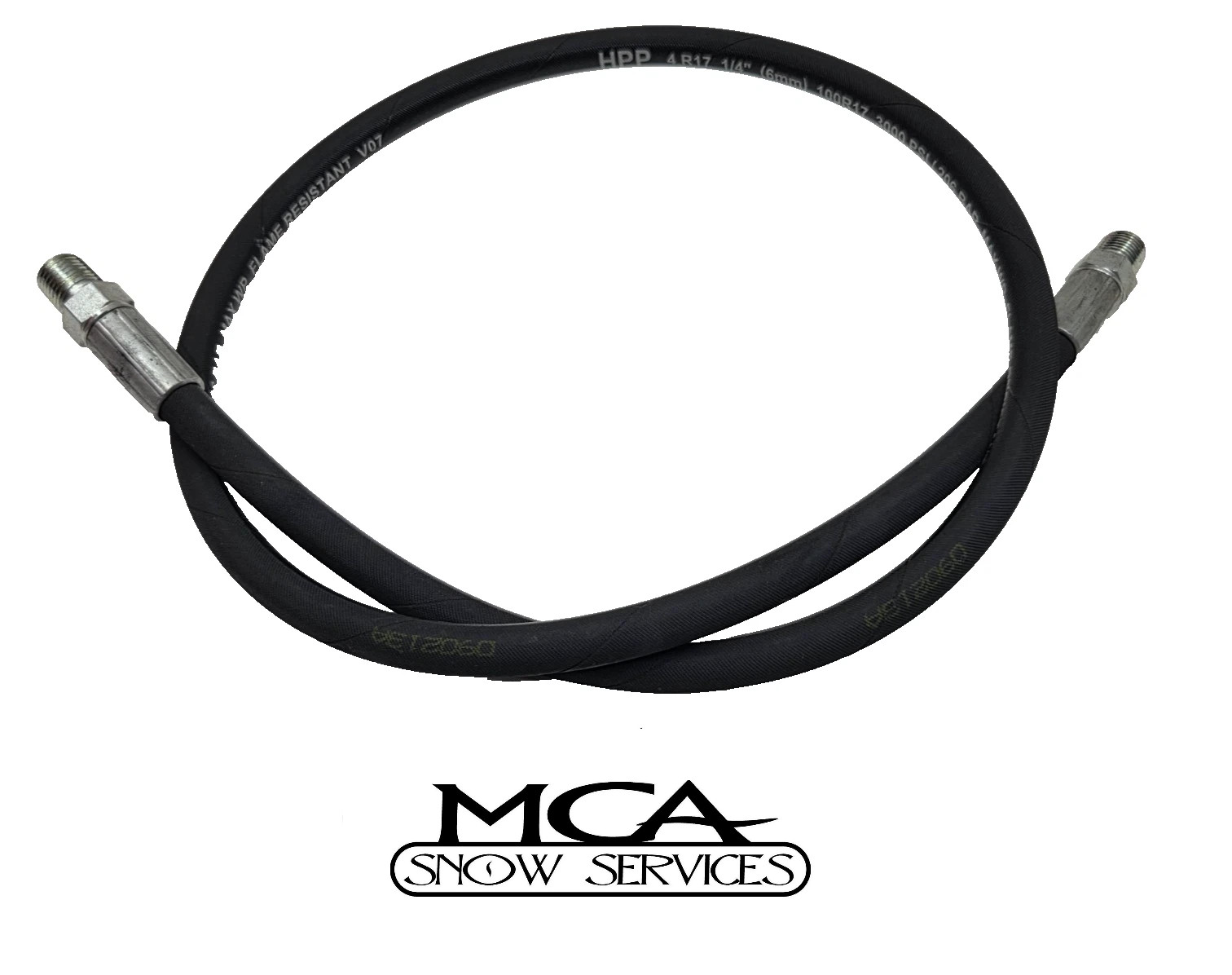FISHER SNOW PLOW HOSE 1/4 X 42 1/4MP X 1/4MP  375