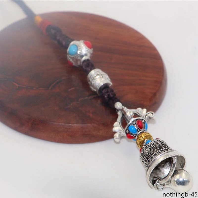 Tibetan Souvenirs Bell Pestle Car Pendant Bag Pendant Accessories Decoration