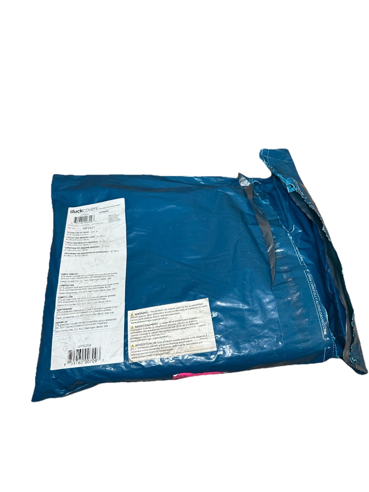 UFPS3232 Duck Covers Ultimate 32 in. Square Fire Pit Cover