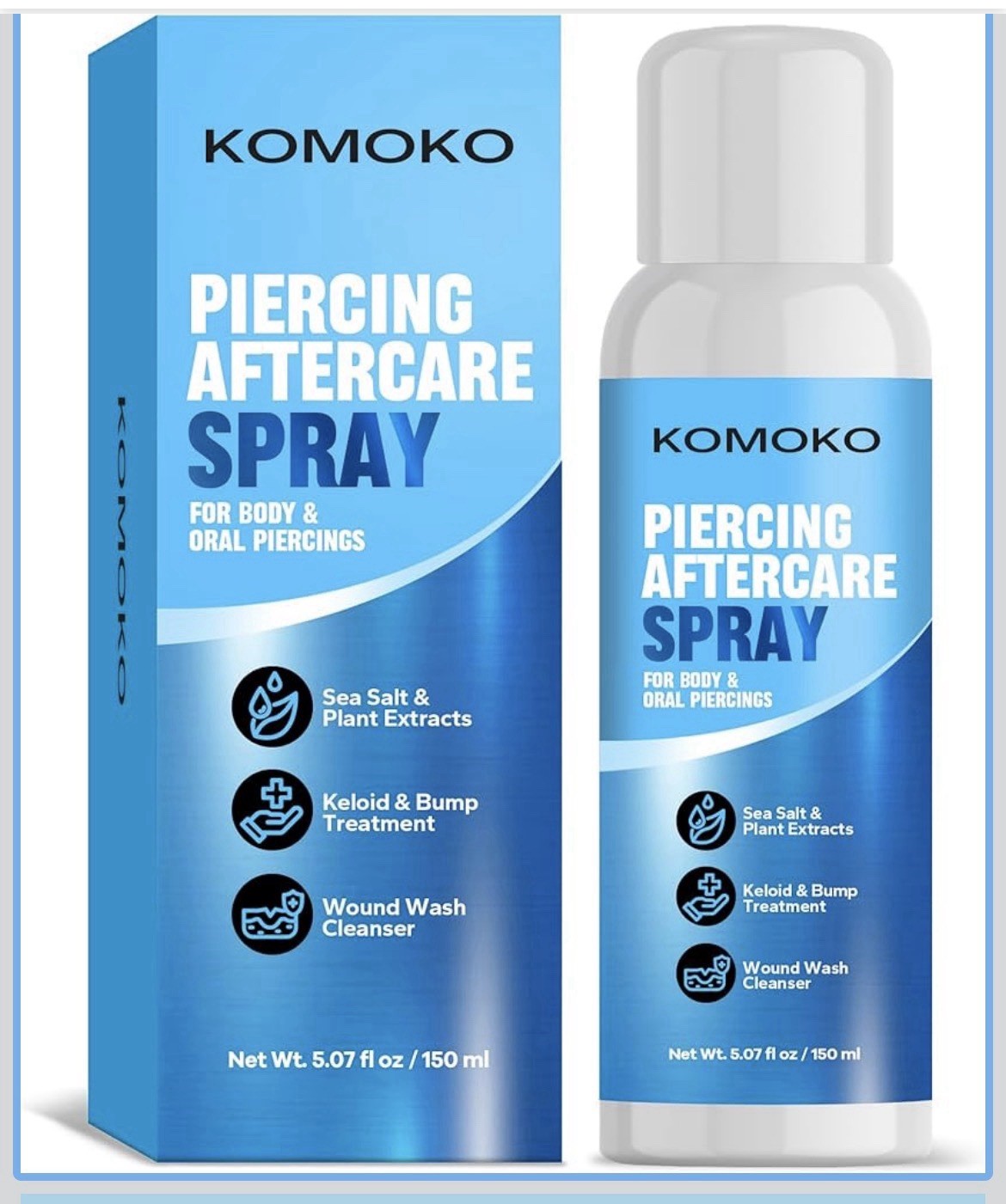 Komodo Piercing Aftercare Spray 5.07 Fl. Oz.