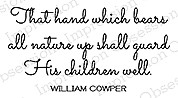 That Hand, Wood Mounted Rubber Stamp IMPRESSION OBSESSION - C13543