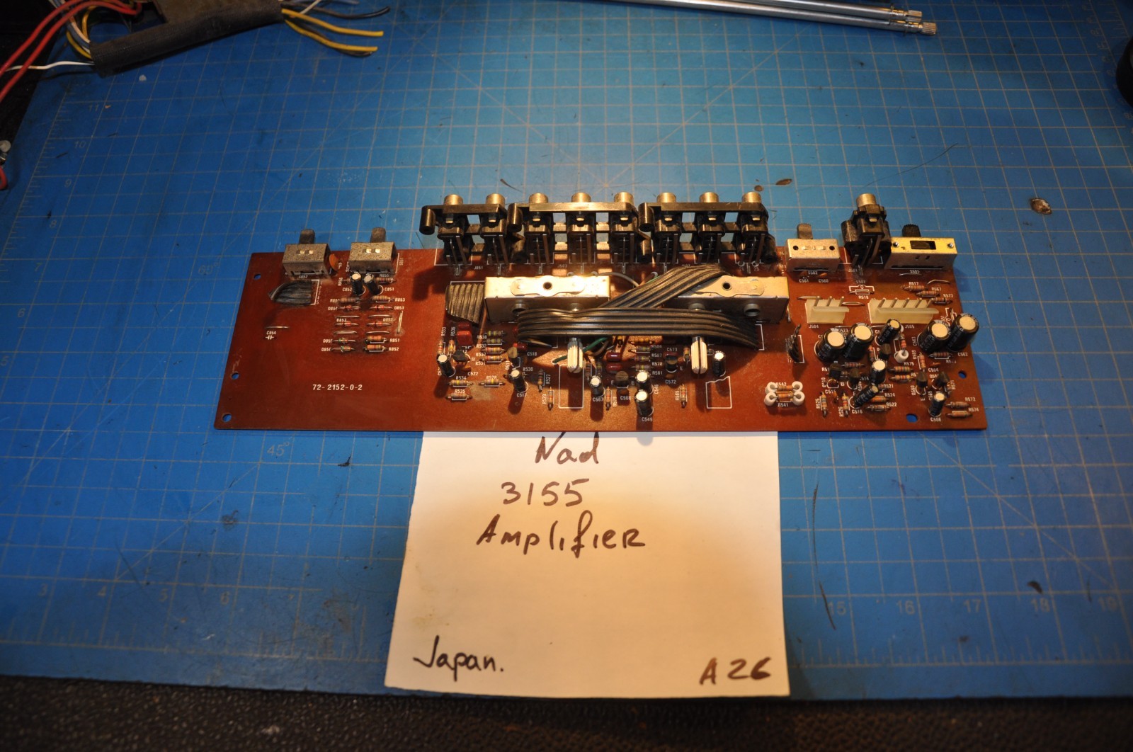 NAD Model 3155 Stereo Amplifier Replacement Parts Cir Board Part # 71-2152-0-2