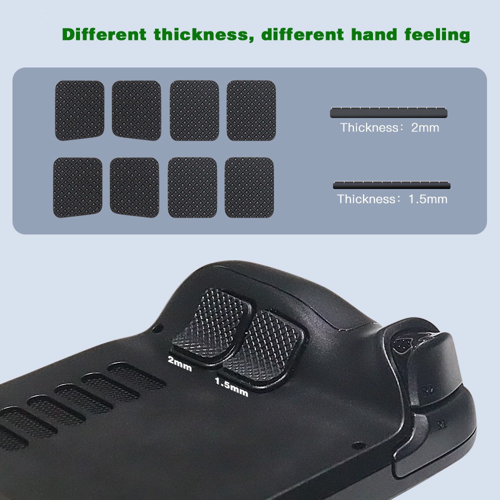 Game Console Trackpad Back Button Silicone Stickers Protector Kut For Steam Deck