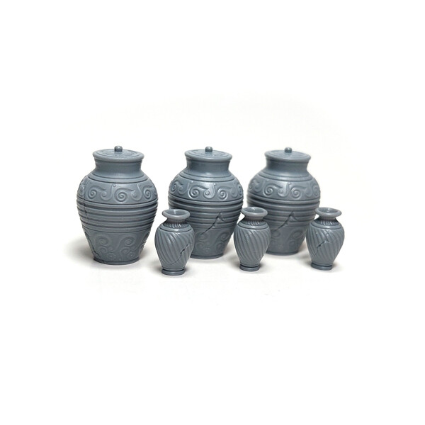 Fantasy Vases / Miniature Accessories / Gaming Terrain & Scenery / Dioramas