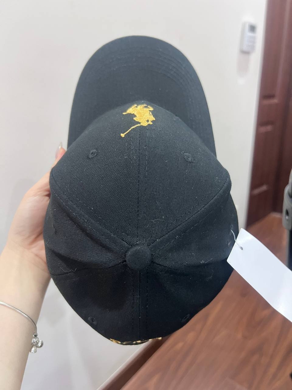 Polo Ralph Lauren Black Embroidered Logo Cap - Adjustable Unisex Hat NWT 2026 US