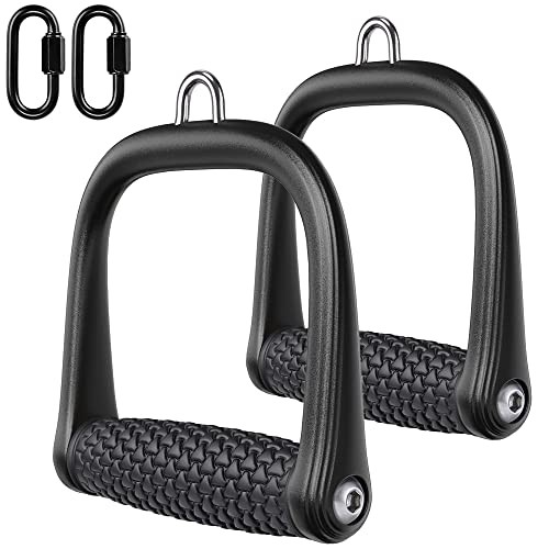 D Handle Cable Attachment, Cable Attachments for Gym, Non Triangular Pattern