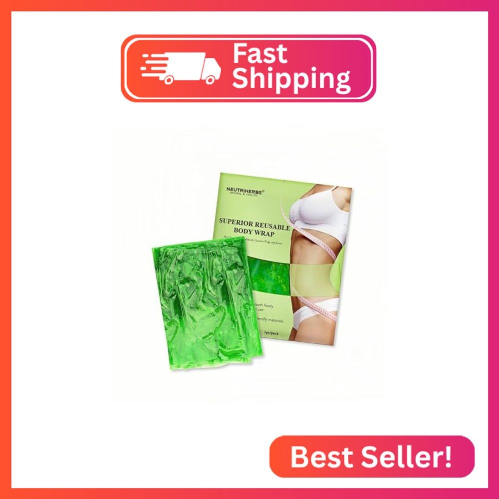 Neutriherbs Reusable Plastic Body Wrap for Stomach,Belly,Thighs, Arms