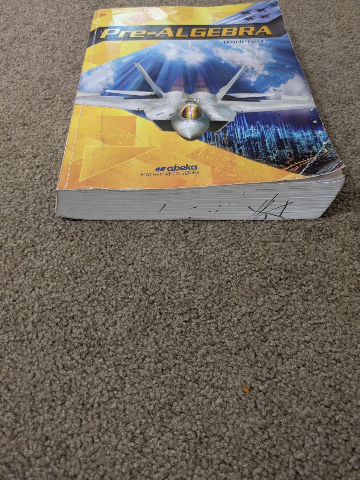 Pre Algebra Abeka Fourth Edition Student Work Text