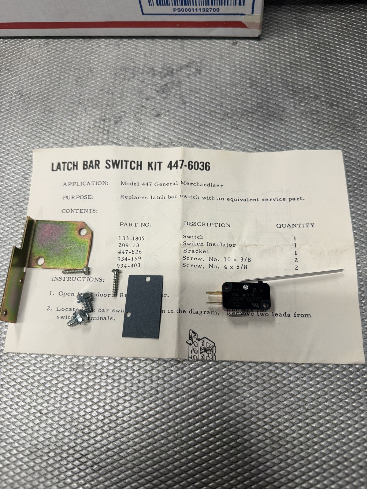 HONEYWELL V3L-145-D8 / V3L145D8 (NEW NO BOX)