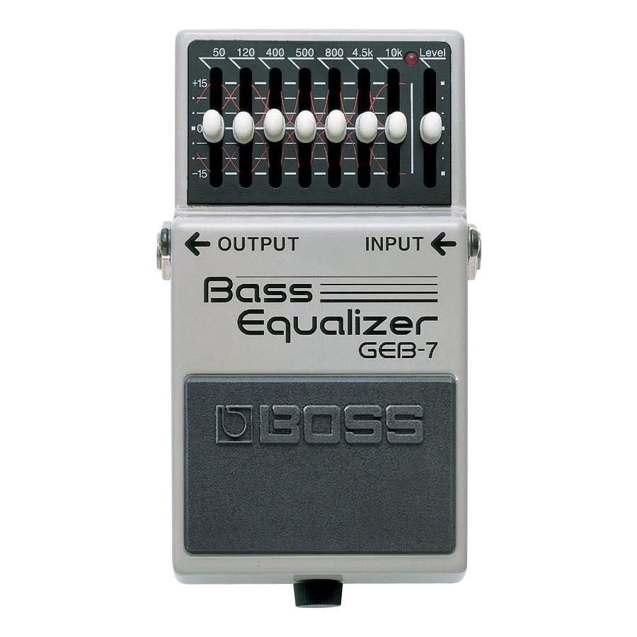 Boss GEB-7 Bass Equalizer EQ Bass Effects Pedal
